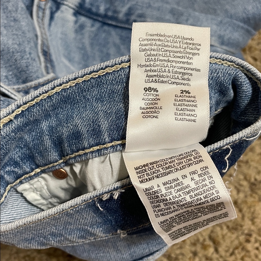 New Mother The Tomcat Roller Skimp Jeans - Picture 5 of 5
